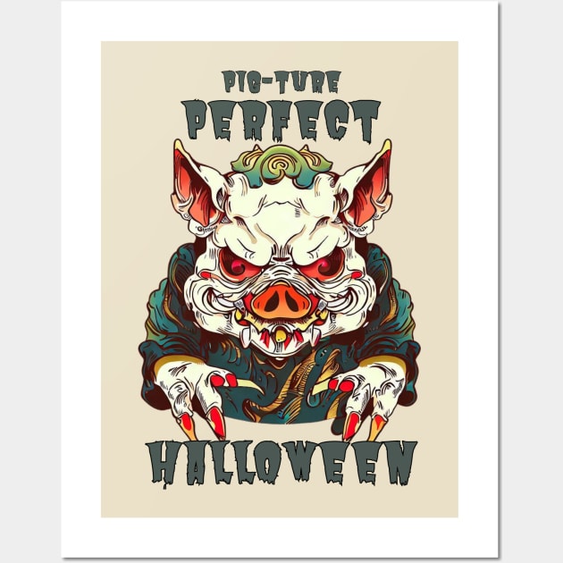 Pigture Perfect Halloween Wall Art by Japanese Fever